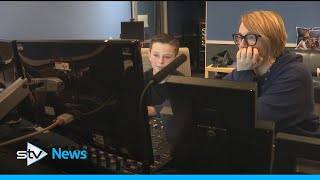 Meet the youngster in training to become the next STV News anchor