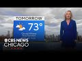 Cloudy and breezy with stray sprinkles on Sunday in Chicago