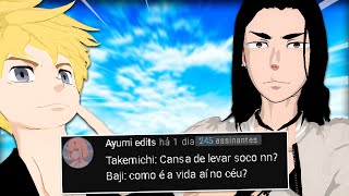 😱 takemichi e baji respondem suas perguntas 😍 - tokyo revengers vr