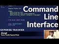 Designing Awesome Command Line Interfaces Easily | Docopt | Python | Expense Tracker