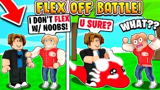 FLEX OFF BATTLE! NOOB WITH A *MEGA NEON* GHOST DRAGON! (Roblox Adopt Me)