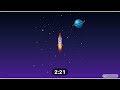 5 Minute Timer 🚀 Rocket Launch Countdown for Kids (Visual Timer, No Music)
