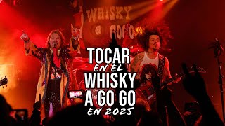 VLOG 02 2025: Tocando en el Whisky A Go Go (Chris Jericho \u0026 Kuarantine) - CHARLIE PARRA