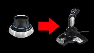 How to use a 3DConnexion Spacemouse as a 6DOF Joystick.