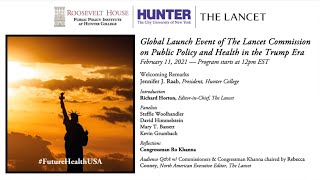 The Lancet Commission on Public Policy and Health in the Trump Era