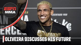Charles Oliveira talks UFC in Brazil, interest in being backup for McGregor vs.