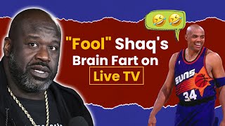 Charles Barkley Pulls up "fool" Shaq for his brain fart on Live TV| NBA | NFL | Capital One