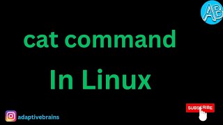 Mastering the Cat Command in Linux: A Beginner's Guide