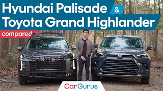 2024 Toyota Grand Highlander vs 2024 Hyundai Palisade