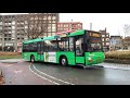 qbuzz in dordrecht man volvo iveco rošero 4k stadsbus