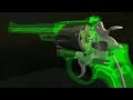 Revolver operation animation assembly and disassembly