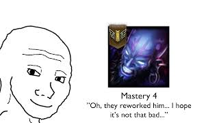 When you're mastering a Champion that Riot hates...