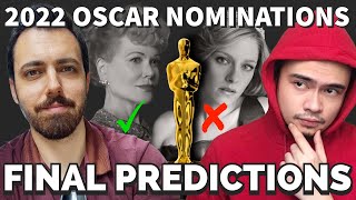 FINAL 2022 Oscar Predictions | Post SAG Noms and BAFTA Longlist