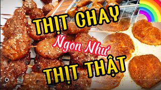 2 Cách làm THỊT NƯỚNG CHAY thơm phức Ngon Như Thịt Thật MÓN CHAY NGON dễ làm | ATHG Vegetarian meat