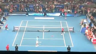 Roger Federer (Indian Aces) vs Novak Djokovic (UAE Royals) - IPTL 2014