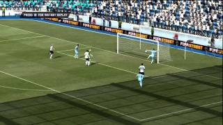 Manchester City vs Tottenham 3-2 All Goals + Highlights (22/01/2012) FIFA