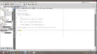 Printing Arrays Java