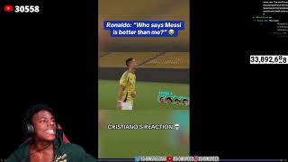 Speed Reacts To Ronaldo Laughing At Messi Fans  (Speed got Surprised) 😳