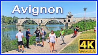 【4K】WALK Avignon PROVENCE FRANCE 4k video virtual walk TRAVEL
