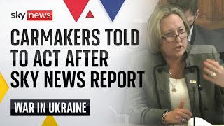 Sky News investigation 'wake-up call for businesses' | Ukraine war