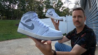 Air Jordan 1 Mid - Stealth - ‘Neutral Grey’ - Classic Color Blocking - Retro Vibes