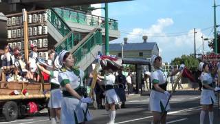 若松みなと祭り2011北九州市消防音楽隊ｶﾗｰｶﾞｰﾄﾞ隊