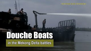 Water guns in the Mekong Delta battles / Armored Troop Carrier / Vietnam