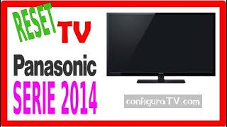 Cómo Resetear TV Panasonic VIERA 2014 en español ⭐⭐⭐