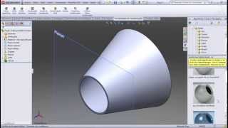 Aula 10 - SolidWorks Criando uma Redução Concêntrica - Marcelo Pereira