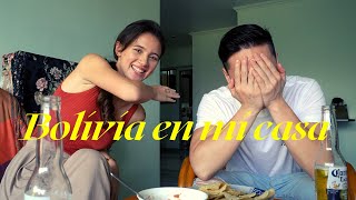 第一次有玻利維亞人來我家，在拉丁美洲長大的台灣人... Bolivian en mi casa