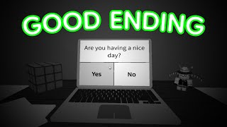 The Survey Roblox - How to Get Good Ending