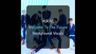 MIRAE – Welcome To The Future (Background Vocals)