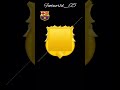 Tutorial:how to make the Barca crest with emojis#football#barcelona#argentina #edit#championsleague