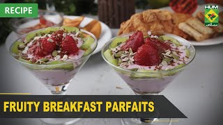 Fruity Breakfast Parfaits Recipe | Masala Mornings | Ayesha Abrar | Masala Tv
