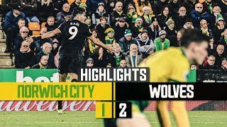 Romain Saiss and Raul Jimenez inspire Wolves to victory | Norwich City 1-2 Wolves | Highlights
