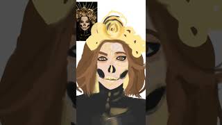 ✍día de muertos speedpaint  de una catrina 🌃🌠