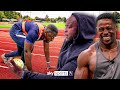 Akinfenwa vs Mensah in GRUELLING sprinting challenge | The Big Switch with Harry Aikines-Aryeetey