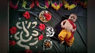 Every Month Baby Photoshoot Ideas | Dhruvtej