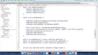 Java Pixel Paint 14 Square Tool & JButtons