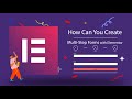 Multi-Step Form Tutorial - Elementor Pro 2.10 Beta