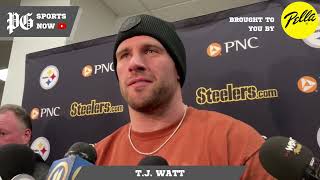 Steelers' T.J. Watt WANTS TO STAY despite NFL playoffs meltdown, vows positional flexibility