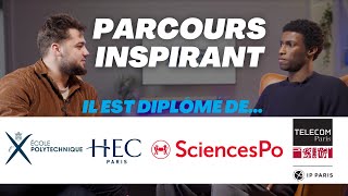 Le parcours incroyable d’un QUADRUPLE-DIPLÔMÉ (X, HEC, SciencesPo, TélécomParis)