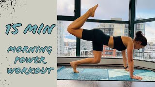 15 MIN MORNING POWER ROUTINE | ENERGY FLOW | MOBILITY EXERCISES | WORKOUT FOR METABOLISM IMPROVEMENT