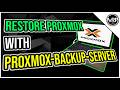 Easy Steps to Restore Proxmox Single Node Server using PBS