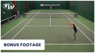 Tennis Warehouse Playtest Review BONUS Footage (Extra Point Play!) 👀 🎾