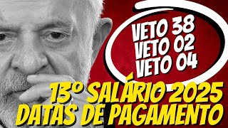 SAIU HOJE A DATA DO 13º SALÁRIO 2025?! +GOVERNO AUTORIZA BANCOS A PAGAREM APOSENTADOS 🚨 | INSS E BPC