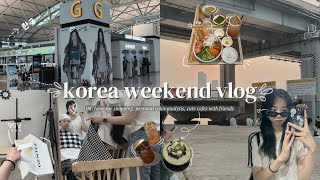 korea vlog .☘︎ ݁˖ hongdae, personal color analysis, cute cafes