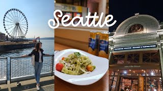 [Seattle vlog] 시애틀 관광 하루 만에 뿌시기 | Pike Place Market, 맛집 먹방 꿀팁, Taylor Shellfish, 스타벅스 등