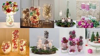 14 Christmas Glass Decoration Ideas | Diy christmas decorations ideas