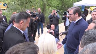 Vučić i Drobnjak:Koliko ima od Kraljeva do Novog Pazara